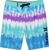 Malla "Hurley" - Surfer batik azul, verde, violeta y blanco