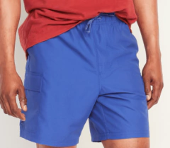 Malla "Old Navy" - De adultos, azul violacéo tipo cargo (ver medidas en la descripcion)