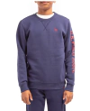 Buzo "U.S.Poloassn"- Azul marino con logo y estampa en rojo. Con frisa