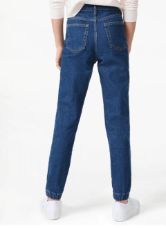 Jean "Free Assembly" - Jogger azul con puño - ver medidas en internet