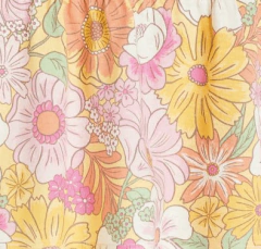 Vestido H&M - Baby girl - De algodón rosa con florcitas en internet