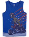 Musculosa "Carter´s" - Azul francia con dino grande