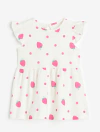 Vestido H&M - Blanco con lunares y frutillas