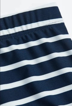 Malla "H&M" - Baby boy - Zunga rayada azul y blanco - Talle chico (ver medidas) - comprar online