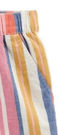 Short "Carter´s" - De lino rayado de colores en internet