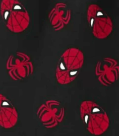 Malla "Carter´s" - Edición especial Marvel - Spiderman negra y rojo - Lupeluz