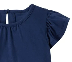 Conjunto "Carter´s" - 2 piezas remera azul + calza rayada rosa y blanca en internet