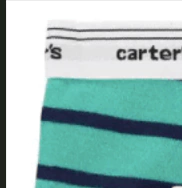 Slips "Carter´s" - Little Boy -Pack x 3 unidades - Rojo, verde y gris con mounstruitos - Lupeluz