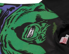 Remera UV "Marvel" - HULK espalda negra, manga corta, detalles violetas en internet