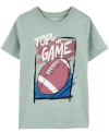 Remera "Carter´s" - Verde con pelota de rugby