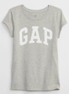 Remera "Gap" - Gris con logo blanco con brillitos