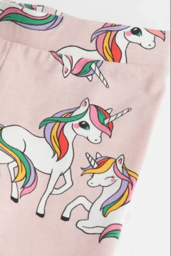 Calza "H&M " - Rosa con unicornios - comprar online