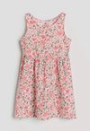 Vestido H&M - Rosa con florcitas