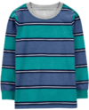 Remera "Carters" - Rayado azul y verde