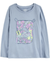 Remera "Osh Kosh" - Azul con unicornios "Magical"