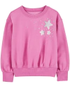 Buzo "Carter´s" - De algodón con frisa, rosa con estrellas