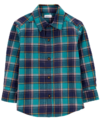 Camisa "Carters" - Escosesa azul y verde