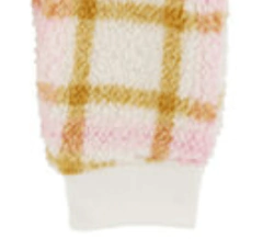 Osito "Carter´s" - De peluche cuadrillé, con capucha, sin pies - Lupeluz