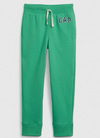 Jogging "Gap" - Verde con logo bordado en azul