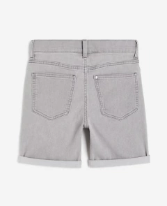 Short "H&M" - De jean gris, elastizado - comprar online