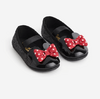 Zapatos "H&M" - Para no caminantes negra con glitter y Minnie