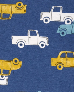 Bodies x 4 unidades - Azul y amarillo con autos - comprar online