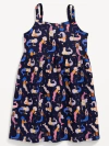 Vestido "Old Navy" - Baby Girl - De algodón azul oscuro con sirenas