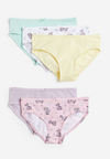 Bombachas "H&M" - Pack x 5 unidades - Lisos y de colores con My Little Pony