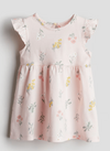 Vestido H&M - Rosa con florcitas