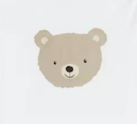 Bodies "H&M" - Pack x 3 blancos con animales estampados - Lupeluz