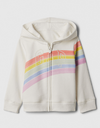 Campera "GAP" - Cruda con logo estampado arco iris