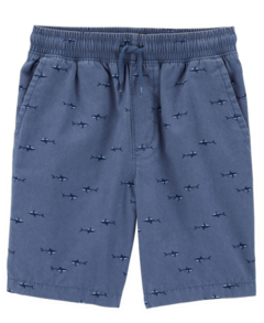 Short "Osh Kosh" - Azul aero con tiburones