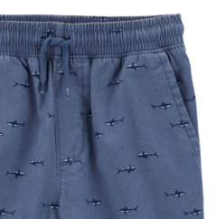 Short "Osh Kosh" - Azul aero con tiburones en internet