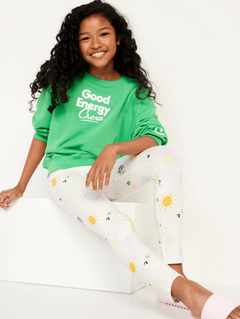 Calza "Old Navy". Cruda con dibujos de colores - tienda online