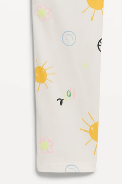 Imagen de Calza "Old Navy". Cruda con dibujos de colores