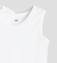 Bodies "H&M" - Baby - Pack x 5 unid.musculosas blancas - Lupeluz