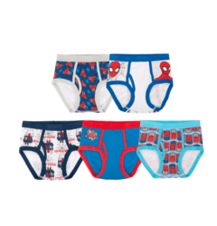 Slips "Spiderman" - Pack x 5 unidades - Big Boy