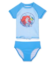 Malla "Disney" -2 piezas con remera UV azul con "Ariel"