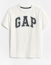 Remera "Gap" - Blanca con logo estampado azul - comprar online