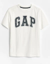 Remera "Gap" - Blanca con logo estampado azul - comprar online