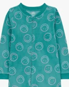 Osito "Carter´s", micropolar - Celeste con Smiles en internet