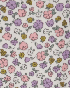 Bodies "Carter´s" x 4 unidades - Lila, rosa y blanco , con manzanas y pajaritos - Lupeluz