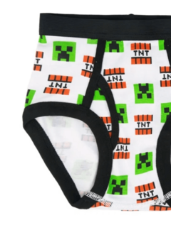 Slips "Minecraft" - Pack x 5 unidades - Big Boy - comprar online