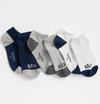 Medias "Gap " - Pack x 3 unid. zoquetes azul, gris y blanco - comprar online