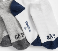 Medias "Gap " - Pack x 3 unid. zoquetes azul, gris y blanco en internet