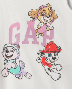 Musculosa "Gap" - Blanca con "Paw Patrol" en internet