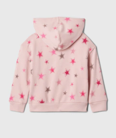 Campera "GAP" - Rosa con estrellas grises y fucsias en internet