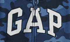 Campera "GAP". Little Boy - Camuflado azul - comprar online