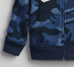 Campera "GAP". Little Boy - Camuflado azul - Lupeluz