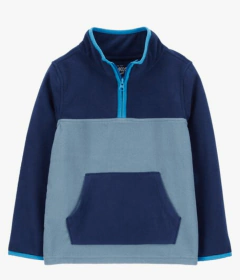Buzo "Osh Kosh"- Little Boy - De micropolar, 1/2 cierre, azul y celeste - comprar online